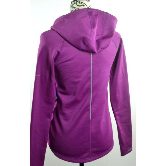 COLUMBIA‎ Women's Warden Lodge Pullover Hoodie Omni-Wick SIZE XS Purple NWT - Picture 4 of 7